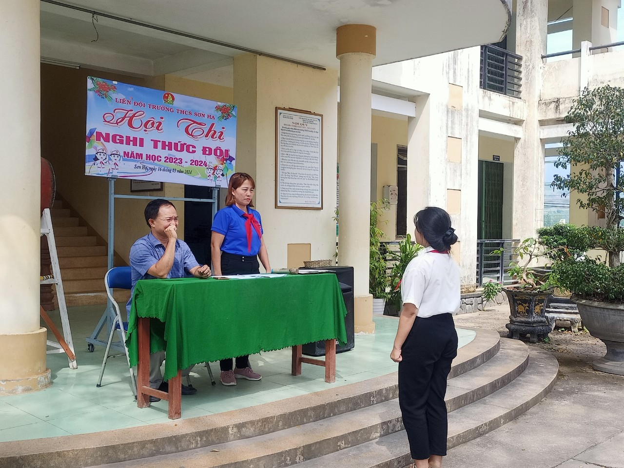 HỘI THI NGHI THỨC ĐỘI VÀ MÚA HÁT SÂN TRƯỜNG NĂM HỌC 2023 – 2024