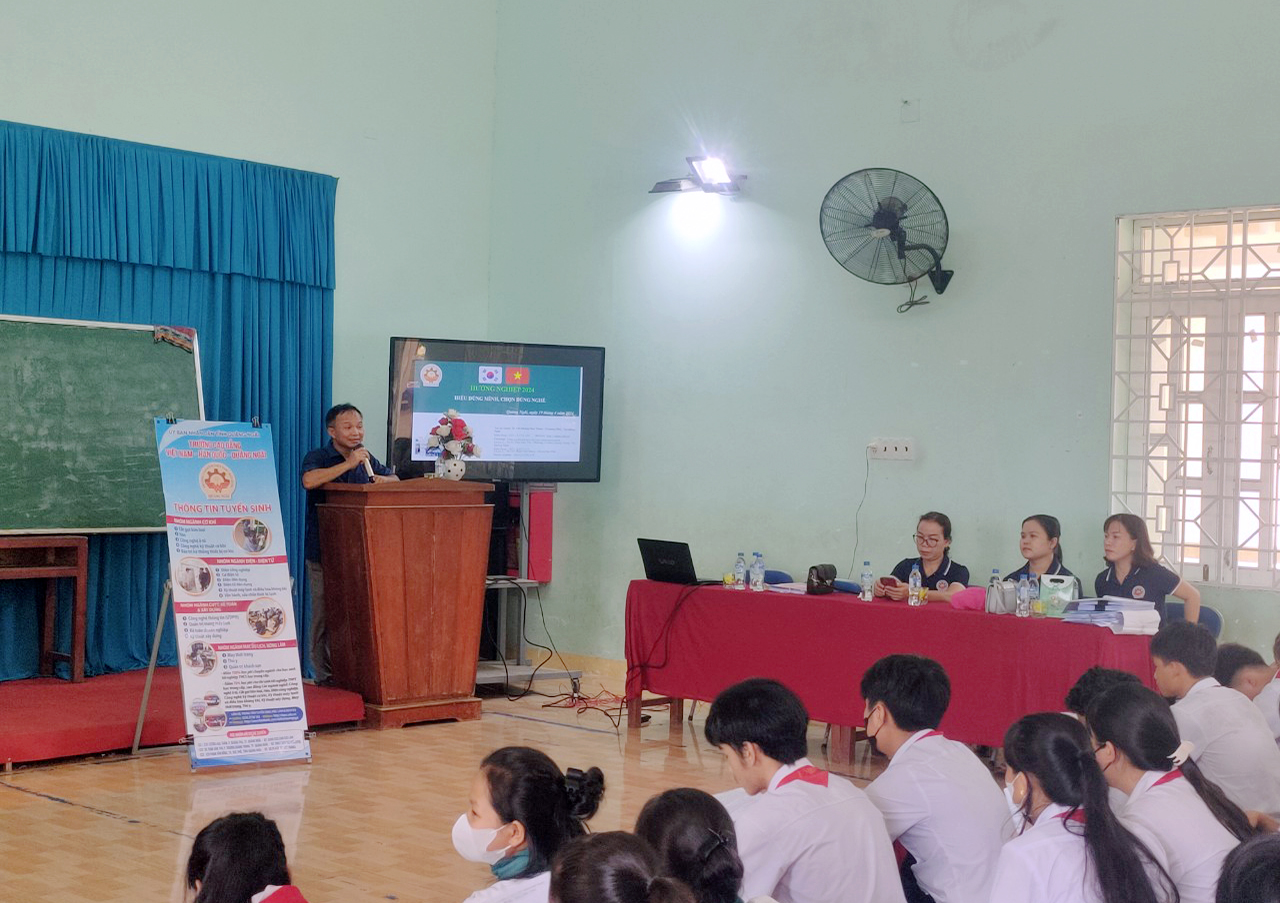 NGÀY HỘI TƯ VẤN HƯỚNG NGHIỆP NĂM HỌC 2023 – 2024